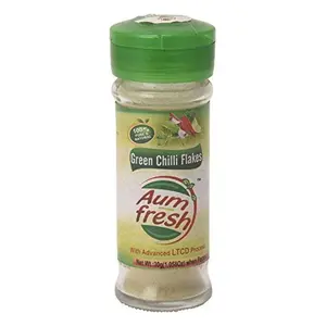 Green Chilly Flakes - 30 gm (1.05 Oz)