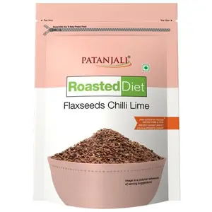 Patanjali ROASTED DIET-FLAXSEED CHILI LIME Pack of 2