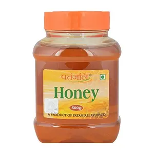 Patanjali Honey - Pure 500g Bottle