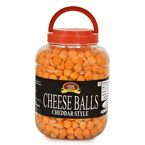 Cheese Balls (Cheddar Flavour Plant-Based  Snack Party Pack) 400 gm Pack of 1
