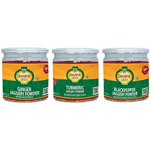 Speciality Jaggery Powder Combo Packs 900g - Health & Immunity Booster - Spiced Jaggery Powder