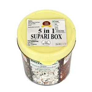 5 in 1 Supari Box [Variants of 5 Mouthfreshners and Purposeful Gift] Pack of 2