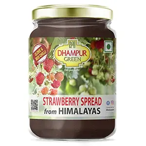 green Strawberry Spread 300g | Spread from Himalayas No Added Color Fresh Fruits of Himalayas