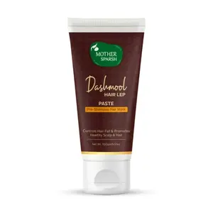 Mother Sparsh Dashmool Hair Lep Paste - 2-In-1 Oil in Indian Hair Mask | Helps Control Hair Fall | Benefits of Hair Oil + Hair Mask | Suitable for Women & Men |100gm