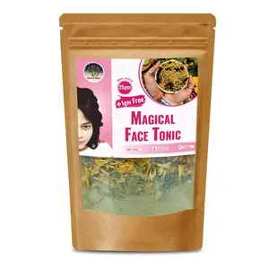 Brown & White Magical Face Tonic