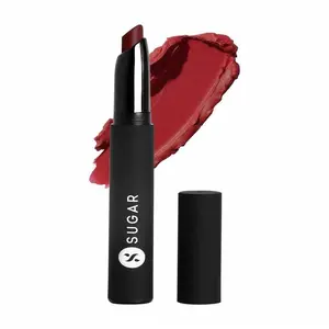 Sugar Matte Attack Transferproof Lipstick - Spring Crimson (Crimson Red)