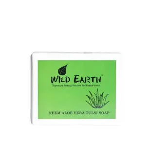 Wild Earth Neem Aloe Vera Tulsi Soap