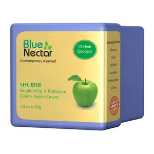 Blue Nectar Brightening & Radiance Green Apple Cream for Men