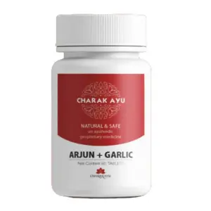 Charakayu Arjun + Garlic Tablets