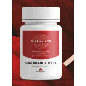 Charakayu Shatavari + Jeera Tablets