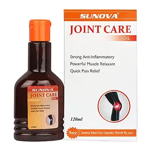 SUNOVA Joint Care Oil An Effective Pain Relief and Powerful Muscle Relaxant Quality Ingredients for Relieving Joint Discomfort 120 ml