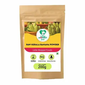 Little Moppet Foods Raw Kerala Banana Powder