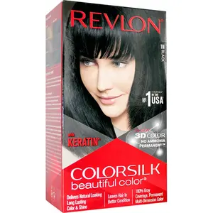 Revlon ColorSilk Beautiful Color With Keratin - Black 1N