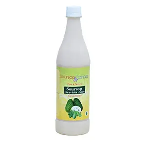 Soursop Graviola Fruit Juice - 700ml - 15Days Pack | Graviola | Hanuman phal | Laxman Phal | Mullu Chitta
