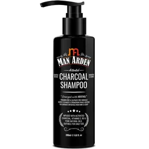 Man Arden Activated Charcoal Shampoo With Argan Oil