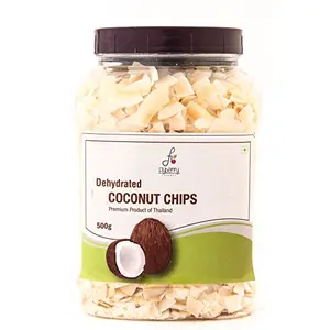 Flyberry Gourmet Dehydratede Coconut Chips (500 G)