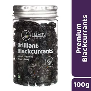 Flyberry Gourmet Premium Dried Blackcurrant 100 Gm