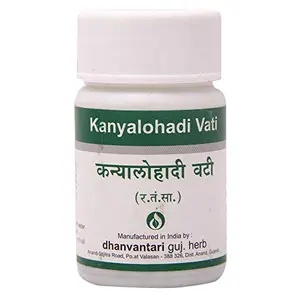 Dhanvantari Kanyalohadi Vati-60 Tablet Pack of 1 (AF137)