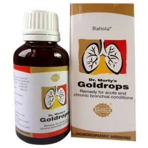 Bahola Homeopathy Dr. Murty's Gold Drops
