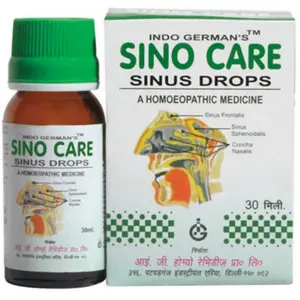 Indo German's Homeopathy Sino Care Sinus Drops