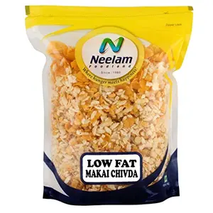Neelam Foodland Low Fat Makai (Corn) Chivda 400 gm (14.10 OZ)