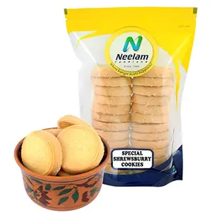 Neelam Foodland Special Shrewsburry Cookies 250 gm (8.81 OZ)