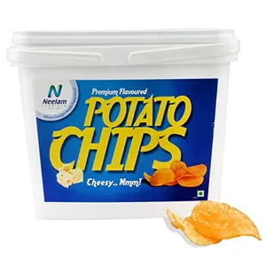 Box Pack Premium Flavoured Cheesy Potato Chips 200 gm (7.05 OZ)