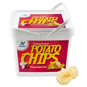 Box Pack Premium Flavoured Cream Onion Potato Chips 200 gm (7.05 OZ)