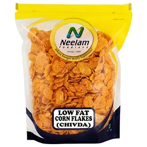 Neelam Foodland Low Fat Corn Flakes Chivda 400 gm (14.10 OZ)