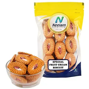 Neelam Foodland Special Fruit Cream Biscuit 150 gm (5.29 OZ)