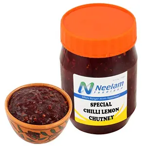 Neelam Foodland Special Chilli Lemon Chutney 250 gm (8.81 OZ)
