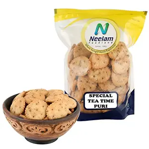 Neelam Foodland Special Tea Time Puri 400 gm (14.10 OZ)