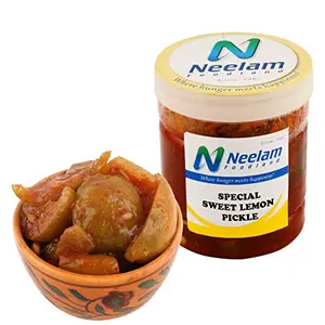 Neelam Foodland Sweet Lemon Pickle 250 gm (8.81 OZ)