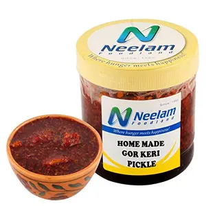 Neelam Foodland Home Made Gor Keri Pickle 250 gm (8.81 OZ)