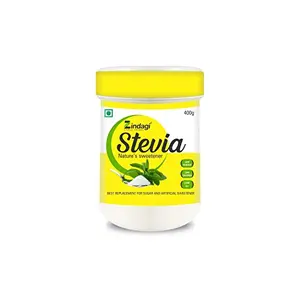 Zindagi Stevia Powder - Natural Stevia White Powder - Sugarfree Stevia Powder - Stevia Extract Powder (400 Gram)