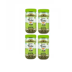 ZINDAGI Stevia Dry Tulsi Leaf For Tea - Popular As Ayurvedic Supplement (35 gm) Pack of 4