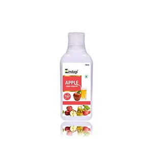 Zindagi Apple Cider Vinegar - Raw Unfiltered And Undiluted - 100% Pure Vinegar(500 Ml)