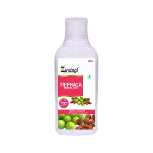 Zindagi Pure Triphala Juice - Sugar Free Natural Health Drink (500ml)