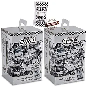 Swad Candy Gift Box Original Swad Toffee (Celebration Chocolate) Boosts Digestive Immunity Pack of 2 800g