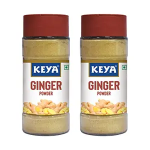 Keya Ginger Powder |Glass Bottle Pack of 2 x 40 Gm