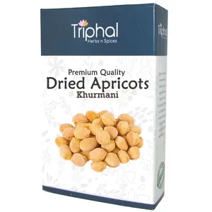 TRIPHAL Dried Apricots - Khurmani | Premium Quality | 100% Natural -200Gm