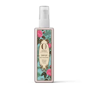 Ohria Ayurveda Rose Facial Mist Gulaab Ark | Normal Oily Acne-Prone Combination Skin | Refreshing & Hydrating 50ml