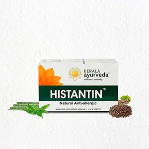 Kerala Ayurveda Histantin Tab.. |Non-Drowsy Ayurvedic Pills For Relief From Allergies | With Amla Turmeric and Guduchi| 100 Tab..