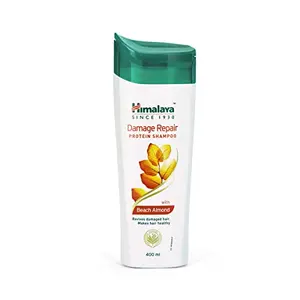 Himalaya Damage Repair Protein Shampoo | Repairs & Protects Hair from Damage | For Dry & Damaged Hair | With the Goodness of Beach Almond & Chickpea| For Women & Men | 400 ML