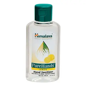 Himalaya Pure Hands Sanitizer Lemon 100 ML [Pack of 5]