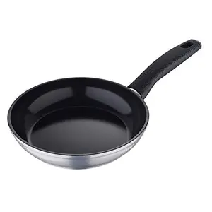BERGNER Carbon TT - Forged Aluminium Non-Stick Frypan with Induction Base (28cm Metallic Grey)