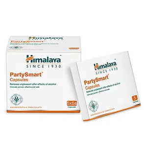 Himalaya Party Smart Capsules - 25 Capsules White
