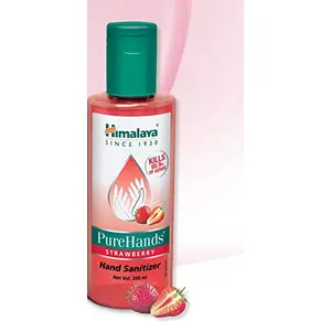 Himalaya PureHands sanitizer strawberry flavour 200 ML