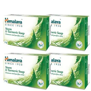 Himalaya Soap Neem & Turmeric 75g (Pack of 4)