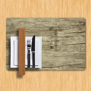 Freelance PVC Horizon Table Mats Kitchen & Dining Placemats Set of 6 pcs 30 x 45 cm